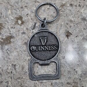 Guinness Bottle Opener Keychain Metal Bar Beer Ireland Harp St. Patrick's‎ Day